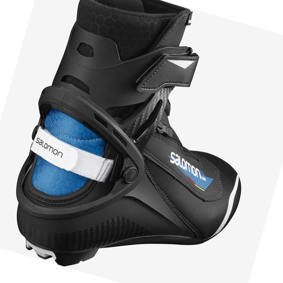 Salomon PRO COMBI PILOT Síbakancs Női Fekete Kék | HU 3573JPQ